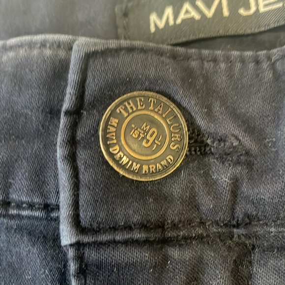 Mavi Jacob 11" Inseam Shorts navy blue chino sz 36 - Picture 3 of 7